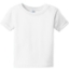 Custom Rabbit Skins Infant Fine Jersey Tee. White