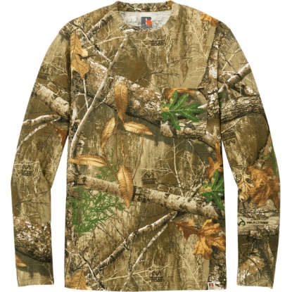Custom Russell Outdoors Realtree Long Sleeve Pocket Tee RTEdge