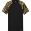 Custom Russell Outdoors Realtree Colorblock Performance Tee Blk/RTEdge