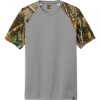 Custom Russell Outdoors Realtree Colorblock Performance Tee GConH/RTEd