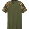 Custom Russell Outdoors Realtree Colorblock Performance Tee OvDbG/RTEd