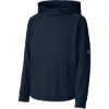 Custom Richardson Youth Charge Performance Fleece Long Sleeve Hoodie Navy Blue