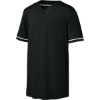 Custom Richardson Youth Select 2-Button Baseball Jersey Black