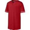 Custom Richardson Youth Select 2-Button Baseball Jersey Red