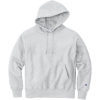 Custom Champion Reverse Weave Hooded Sweatshirt Ash