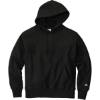 Custom Champion Reverse Weave Hooded Sweatshirt Black