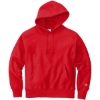 Custom Champion Reverse Weave Hooded Sweatshirt Red