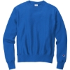 Custom Champion Reverse Weave Crewneck Sweatshirt Athletic Royal Blue