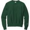 Custom Champion Reverse Weave Crewneck Sweatshirt Dark Green