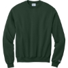 Custom Champion Powerblend Crewneck Sweatshirt. Dark Green