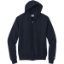 Custom Champion Powerblend Full-Zip Hoodie. Navy Blue
