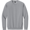 Custom Gildan Softstyle Crewneck Sweatshirt Cement Gray