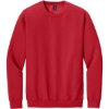Custom Gildan Softstyle Crewneck Sweatshirt Red