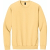 Custom Gildan Softstyle Crewneck Sweatshirt Yellow Haze