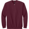 Custom Gildan Softstyle Midweight Fleece 1/4-Zip Maroon Red