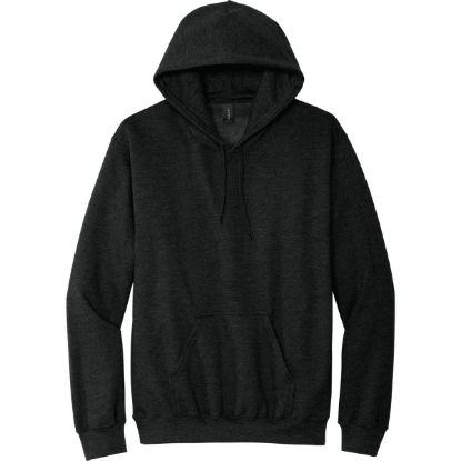 Custom Gildan Softstyle Midweight Pullover Hooded Sweatshirt Heather Black