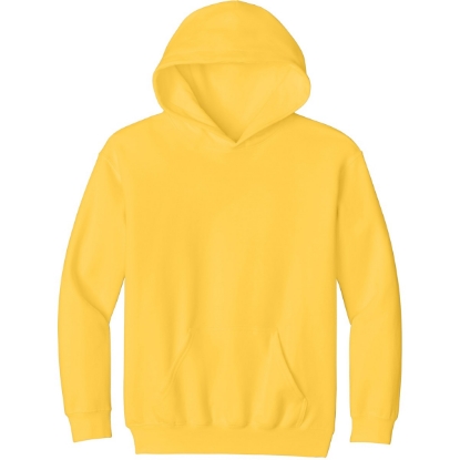 Custom Gildan Youth Softstyle Midweight Fleece Hoodie Daisy Yellow