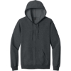 Custom Gildan Softstyle Midweight Fleece Full-Zip Hooded Sweatshirt Dark Heather Gray