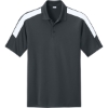 Custom Sport-Tek Competitor United Polo Iron Gray/White