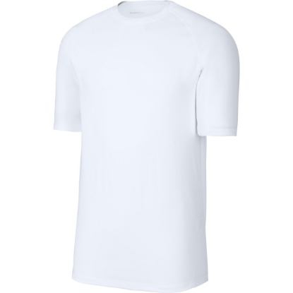 Custom Sport-Tek PosiCharge Compression 1/2-Sleeve Tee White