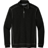 Custom Tommy Bahama Tobago Bay 1/2-Zip Black