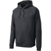 Custom Sport-Tek Tech Fleece Hooded Sweatshirt. Graphite Heather Gray