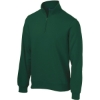 Custom Sport-Tek 1/4-Zip Sweatshirt. Forest Green
