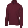 Custom Sport-Tek 1/4-Zip Sweatshirt. Maroon Red