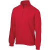 Custom Sport-Tek 1/4-Zip Sweatshirt. True Red