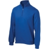 Custom Sport-Tek 1/4-Zip Sweatshirt. True Royal Blue