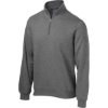 Custom Sport-Tek 1/4-Zip Sweatshirt. Vintage Heather Gray