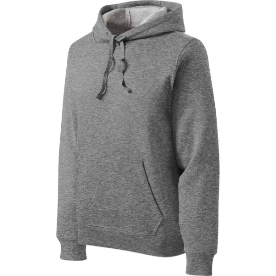Custom Sport-Tek Pullover Hooded Sweatshirt. Vintage Heather Gray