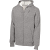 Custom Sport-Tek Full-Zip Hooded Sweatshirt. Vintage Heather Gray