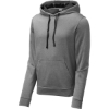 Custom Sport-Tek PosiCharge Sport-Wick Heather Fleece Hooded Pullover. Black Heather