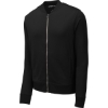 Custom Sport-Tek Lightweight French Terry Bomber. Black