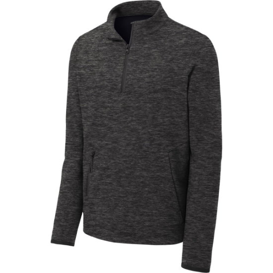 Custom Sport-Tek Triumph 1/4-Zip Pullover Black Heather