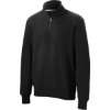 Custom Sport-Tek Super Heavyweight 1/4-Zip Pullover Sweatshirt. Black