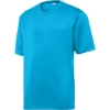 Custom Sport-Tek PosiCharge Tough Tee . Atomic Blue