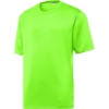 Custom Sport-Tek PosiCharge Tough Tee . Neon Green