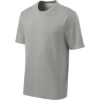 Custom Sport-Tek PosiCharge RacerMesh Tee. Grey Heather