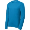 Custom Sport-Tek PosiCharge RacerMesh Long Sleeve Tee. Pond Blue