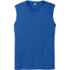 Custom Sport-Tek Sleeveless PosiCharge Competitor Tee. True Royal Blue