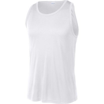 Custom Sport-Tek PosiCharge Competitor Tank. White