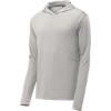 Custom Sport-Tek PosiCharge Competitor Hooded Pullover. Silver