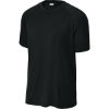 Custom Sport-Tek PosiCharge Competitor 2-Button Henley Black