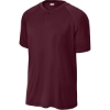 Custom Sport-Tek PosiCharge Competitor 2-Button Henley Maroon Red