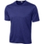 Custom Sport-Tek Heather Contender Tee. Cobalt Blue Heather