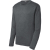Custom Sport-Tek Long Sleeve Heather Contender Tee. Graphite Heather Gray