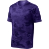Custom Sport-Tek CamoHex Tee. Purple