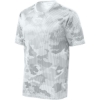 Custom Sport-Tek CamoHex Tee. White